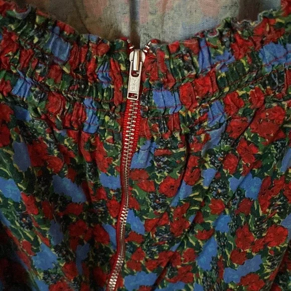 Tigerlily Floral Mini Summer/ Spring Dress AU 14 Rayon Lightweight Pre Owned EC - Picture 10 of 13